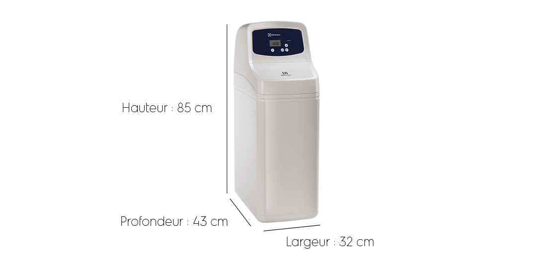 Kompaktný zmäkčovač vody Electrolux