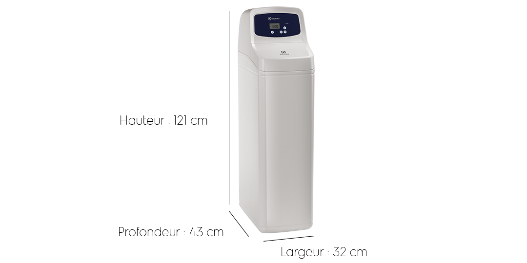 Zmäkčovač vody s vysokou autonómiou